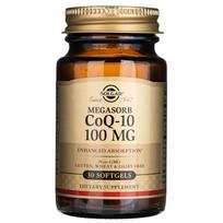 Solgar Megasorb CoQ-10 100 mg - 30 minkštųjų gelių