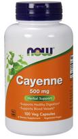 "Now Foods Cayenne" (Kajeno pipirai) 500 mg - 250 kapsulių