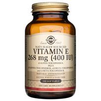 "Solgar" vitaminas E 268 mg - 100 minkštųjų gelių