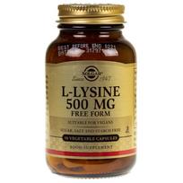 Solgar L-lizinas 500 mg - 50 Veg kapsulių