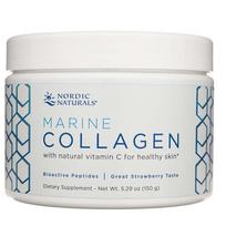 "Nordic Naturals" jūrinis kolagenas su vitaminu C braškių - 150 g