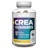 Activlab Crea Gummies, kreatino monohidratas 4500 mg, citrinų ir laimų - 60 gelių