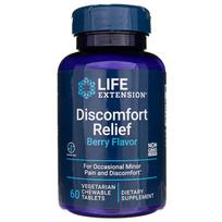 "Life Extension Discomfort Relief" (uogų skonio) - 60 tablečių