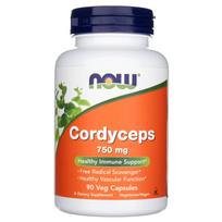 "Now Foods" Kordicepsas 750 mg - 90 Veg kapsulių