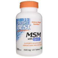 "Doctor's Best MSM with OptiMSM 1500 mg" - 120 tablečių