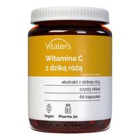 "Vitaler" vitaminas C su erškėtuogėmis 1000 mg - 60 kapsulių