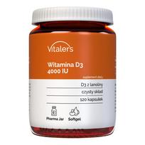"Vitaler" vitaminas D3 4000 TV - 120 minkštųjų gelių