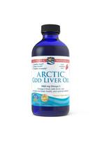 Nordic Naturals Arctic menkių kepenų aliejus braškių - 237 ml