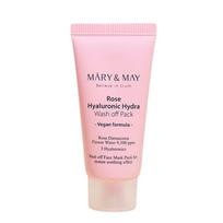 "Mary&May" rožinė hialurono drėkinamoji molio kaukė - 30 g