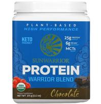 "Sunwarrior Warrior Blend" šokoladinis baltymas - 375 g