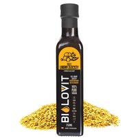 Bilovit Auksinis šalto spaudimo linų sėmenų aliejus - 250 ml