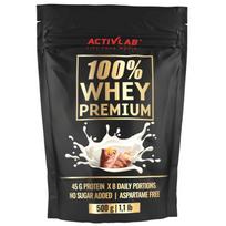 "Activlab" 100 % išrūgų baltymų papildas, karamelė su šokoladu - 500 g