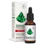 AURA HERBALS Baltojo šilkmedžio chlorofilo lašai (30 ml)