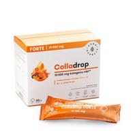 AURA HERBALS Colladrop Forte - HM kolagenas 10000 mg paketėliai 10,7 g (30 vnt.).