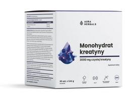 AURA HERBALS Kreatino monohidratas (30 vnt.)