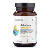 AURA HERBALS Colostrum Immuno + BioPerine (60 kapsulių).