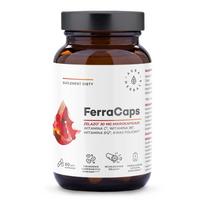 AURA HERBALS FerraCaps Geležis 30 mg (60 kapsulių).