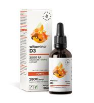 AURA HERBALS Vitaminas D3 Forte lašai (50 ml)