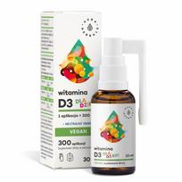 AURA HERBALS Vitaminas D3 Vegan vaikams (30 ml)
