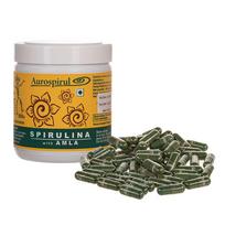 AUROSPIRUL Spirulina su amla (500 kapsulių).