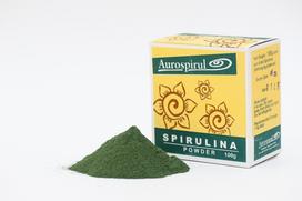 AUROSPIRUL Spirulinos milteliai (100 g)