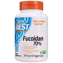 DOCTOR'S BEST Fucoidan 70% - fukoidano ekstraktas 300 mg (60 kapsulių).