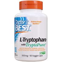 DOCTOR'S BEST L-Triptofanas su TryptoPure 500 mg (90 kapsulių)