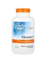 DOCTOR'S BEST Vitaminas C 1000 mg (360 kapsulių)