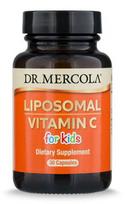 DR. MERCOLA Liposominis vitaminas C vaikams - Liposominis vitaminas C vaikams (30 kapsulių)
