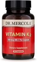 DR. MERCOLA Vitaminas K2 MK7 (30 kapsulių)