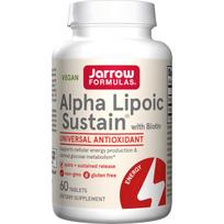 JARROW FORMULAS Alfa lipoinė rūgštis ir biotinas (120 tablečių)