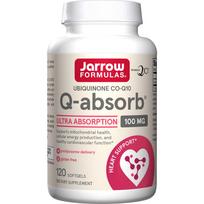 JARROW FORMULAS Ubiquinone Co-Q10 Q-absorb 100 mg - kofermentas Q10 (120 kapsulių).