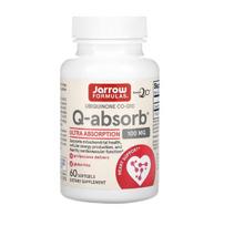 JARROW FORMULAS Ubiquinone Co-Q10 Q-absorb 100 mg - kofermentas Q10 (60 kapsulių).