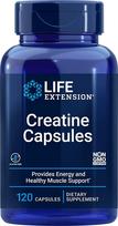 LIFE EXTENSION Kreatinas - Kreatino kapsulės (120 kapsulių)
