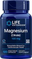 LIFE EXTENSION Magnio citratas - magnis 100 mg (100 kapsulių).