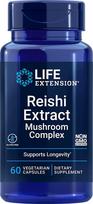 LIFE EXTENSION Reishi ekstrakto grybų kompleksas (60 kapsulių)