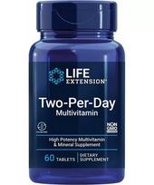 LIFE EXTENSION Dviejų dienų multivitaminai (60 tablečių)