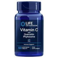 LIFE EXTENSION Vitaminas C ir kvercetino fitosomas EU (60 tablečių).