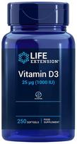 LIFE EXTENSION Vitaminas D3 1000 TV EU (250 kapsulių)