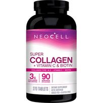 NEOCELL Super kolagenas + vitaminas C ir biotinas (270 tablečių)