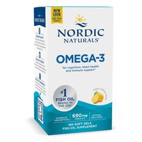 NORDIC NATURALS Omega-3, citrina (180 kapsulių)