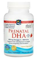 NORDIC NATURALS Prenatal DHA - braškių (90 kapsulių)