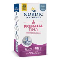 NORDIC NATURALS Prenatal DHA - nearomatizuotas (90 kapsulių)