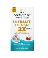 NORDIC NATURALS Ultimate Omega 2X Mini (60 kapsulių)