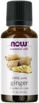 NOW FOODS 100% imbierų aliejus - imbieras (30 ml)