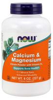 NOW FOODS Kalcis ir magnis (227 g)