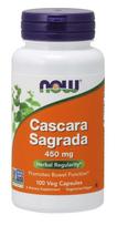 NOW FOODS Cascara Sagrada 450 mg (100 kapsulių)