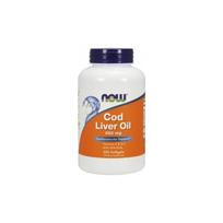 NOW FOODS Menkių kepenų aliejus - Traniumas 650 mg (250 kapsulių)