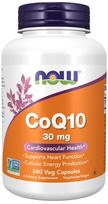 NOW FOODS CoQ10 30 mg (240 kapsulių)