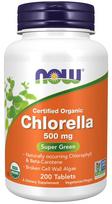 NOW FOODS EKO Chlorella 500 mg (200 tablečių).